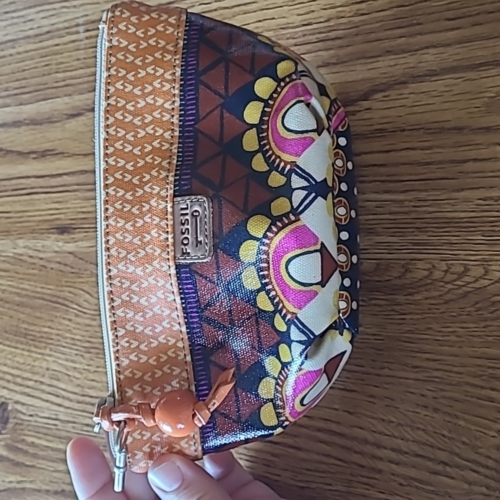 Fossil Women's Multicolor Patterned Bag